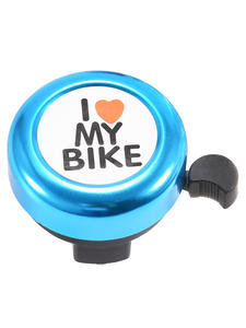 Campanello per Bicicletta in Alluminio, Accessorio Carino per Bici da Montagna e Biciclette per Bambini, Leggero 33g, 'I LOVE <span class=keywords><strong>MY</strong></span> <span class=keywords><strong>BIKE</strong></span>' - Product Image 4