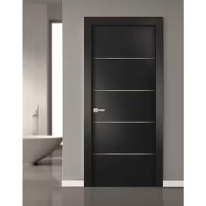 Portes intérieures <span class=keywords><strong>en</strong></span> <span class=keywords><strong>chêne</strong></span> Prix <span class=keywords><strong>d</strong></span>'usine Surface lisse peinte pour usage de bureau - Product Image 2