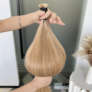 #27 capelli biondi miele alla rinfusa 100% extension di capelli umani vergini non trasformati - Product Image 4