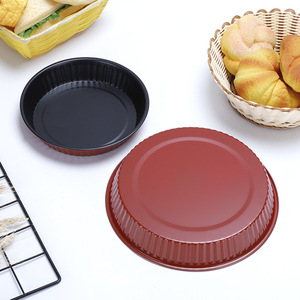 Cake <b>Mold</b> 3Pcs Round Non-Stick Baking Pan Set For Desserts And Bread Home Use - Product Image 4
