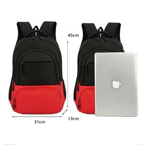 Mochila para ordenador portátil de tela Oxford personalizada unisex con puerto USB impermeable al aire libre diario bolsa de ordenador de oficina para la escuela y los viajes - Product Image 2