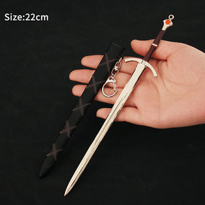 22cm modelo espada hermana oscura hielo Oathkeeper viudas Wail Lightbringer Wildfire aguja <span class=keywords><strong>Longclaw</strong></span> la daga Juego de tronos - Product Image 2