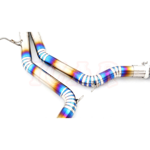 Titan Catback Auspuff anlage für Audi S4/S5 B9 <span class=keywords><strong>3</strong></span>.0T 2017-2024 Schall dämpfer Flucht rohr - Product Image 3