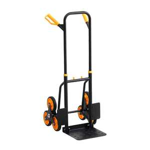 Carrello Saliscale Pieghevole a 3 Ruote per Carichi Pesanti, Capacità 150 kg, per Traslochi e Magazzino - Product Image 2