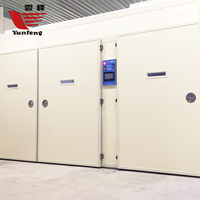 Incubateur Yunfeng YFXF-90, machine à couver les œufs, automatique, multi-étages, 90720 pièces, incubation en tunnel, bain de couvaison, couveuse pour poussins et volailles