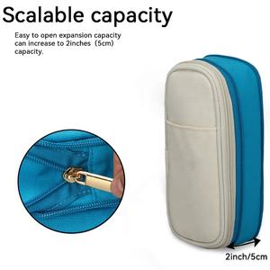 Estuche de lápices extensible de gran capacidad <span class=keywords><strong>para</strong></span> niños y adultos, estuche de lápices estético portátil, bolsa de almacenamiento de suministros escolares - Product Image 3
