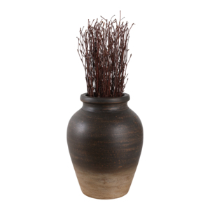 Vaso Decorativo in Terracotta per Arredamento Soggiorno, Elegante Elemento d'Arredo per Camera da Letto, Ufficio e Centrotavola - Product Image 2