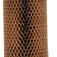 Fabricant respectueux de l'environnement Rouleaux de papier kraft nid d'abeilles Bouteilles nid d'abeilles Manchon de protection en papier sécurisé