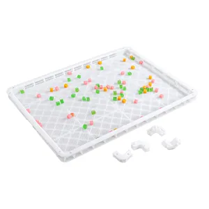 Plastic Drying Tray Large Plastic Drying Trays Plastic Stackable Food Drying Tray For Fruit Mushroom Vegetable Drugs Seafood