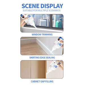 Kit de reparación de lechada de azulejos para el hogar, agente de recarga de huecos de azulejos, pintura de revestimiento de restauración de lechada de azulejos de varios colores para calafateo de pintura en el hogar para el Sealing-280ml - Product Image 3