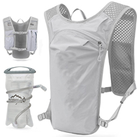 Running Hydratation Gilet Sac À Dos Léger Isolé Pack Daypack pour Randonnée Trail Running Cyclisme Course Marathon pour Femmes Hommes