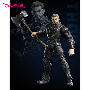 Figurines <span class=keywords><strong>Marvel</strong></span> Blokees <span class=keywords><strong>Thor</strong></span> - Version Lumineuse, Modèles Originaux Authentiques à Assembler, Jouet de Construction, Boîte Mystère - Product Image 3