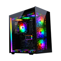Customiser votre logo bas quantité minimale de commande 12V RGB PC de jeu ordinateur boîtier refroidisseur CPU 120mm rgb ventilateur
