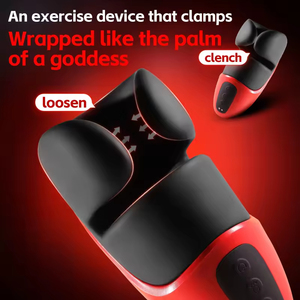 Entrenador de Ejercicios para Pene Totalmente Automático de Silicona, Masturbador Masculino, Copa Vibradora para Agrandamiento de la Erección, Juguetes Sexuales para Hombres - Product Image 3