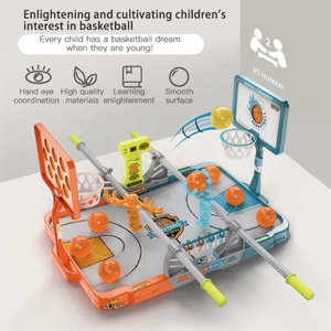 Doppio giocatore educativo giocattoli <span class=keywords><strong>da</strong></span> <span class=keywords><strong>tavolo</strong></span> al coperto <span class=keywords><strong>gioco</strong></span> <span class=keywords><strong>da</strong></span> <span class=keywords><strong>tavolo</strong></span> <span class=keywords><strong>gioco</strong></span> pallacanestro tiro <span class=keywords><strong>gioco</strong></span> di battaglia con tabellone segnapunti giocattolo sportivo per bambini - Product Image 2