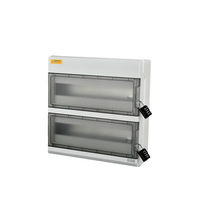 Boîtier de distribution étanche IP66 pour photovoltaïque, modèle SH-36PN, interrupteur différentiel australien, 40A avec verrouillage