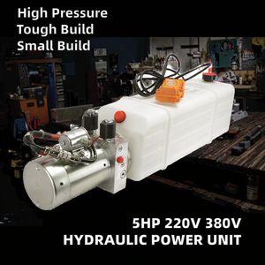 Новый гидравлический насосный агрегат APEX из нержавеющей стали, 5 л.с., 220В/380В, в отличном состоянии, с гарантией 1,5 года - Product Image 2