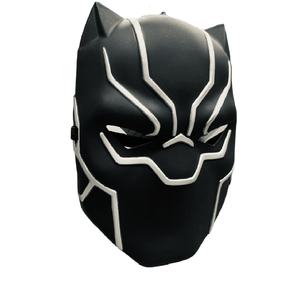 Disfraz de Cosplay Hecho en Vietnam, Disponible al por Mayor, Máscara de Personaje de Superhéroe Pantera Negra de PVC para Niños, Halloween, en Caja - Product Image 3