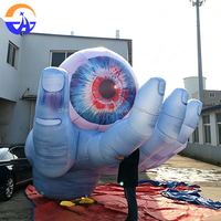 Modèle de gros œil gonflable géant personnalisé pour Halloween, événements, spectacles, fêtes, publicité et accessoires de décoration