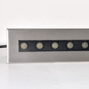 屋外防水304ステンレス鋼ストリップ埋込型ランプ景観用地中灯埋め込み式フロアリニア地下灯 - Product Image 3