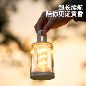 BISINNA Camping Light LED Portable Rechargeable Hanging Lamp Outdoor Tent Night Light With Detachable Design - Product Image 4