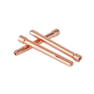 St nhà máy trực tiếp bán tùy chỉnh Collet <span class=keywords><strong>Tig</strong></span> Hàn Phụ tùng <span class=keywords><strong>WP</strong></span> <span class=keywords><strong>17</strong></span> cho <span class=keywords><strong>Tig</strong></span> vonfram <span class=keywords><strong>Argon</strong></span> Hàn ngọn đuốc - Product Image 1