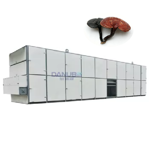 Herb Reishi Mushroom Continuous Mesh Belt Dryer Herb Reishi Mushroom Drying Production Line - Product Image 1