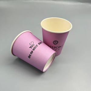 แก้วกาแฟกระดาษแบบใช้ครั้งเดียวพร้อมฝาปิด พกพาสะดวก - Product Image 3