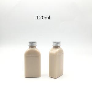 Chai nhựa đựng sữa PET 120ML, thiết kế dẹt, có vòi xịt, in lưới - Product Image 1