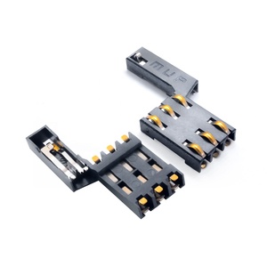 Connecteur de <span class=keywords><strong>carte</strong></span> <span class=keywords><strong>SIM</strong></span> MUP 6 broches, support SMT, adaptateur de connexion électrique mPOS PCB, lecteur de <span class=keywords><strong>carte</strong></span> en promotion en Inde, en Thaïlande et en Afrique du Sud - Product Image 1