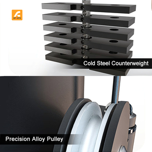 Máquina de <span class=keywords><strong>Gimnasio</strong></span> Multifuncional con Cable Único para Montaje en Pared, Diseño NUEVO, para Uso en Casa - Product Image 5