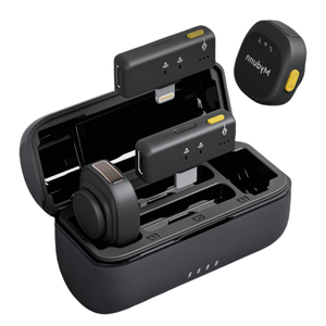 Micrófono Lavalier inalámbrico para IPhone/<span class=keywords><strong>Android</strong></span>, Mini micrófono con cancelación de ruido, para grabación de video, Vlog, YouTube - Product Image 1
