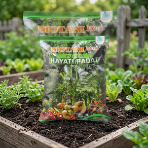 Engrais organique en poudre Biotani Plus pour l'agriculture, les cultures céréalières et les plantes horticoles, Makassar, Indonésie - Product Image 3