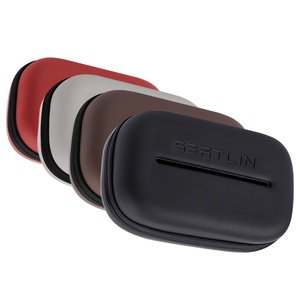 Boîte à mouchoirs de luxe pour voiture en cuir PVC avec sangle de suspension – Rangement pour console centrale, <span class=keywords><strong>accoudoir</strong></span> et dossier de siège – Accessoire intérieur - Product Image 1