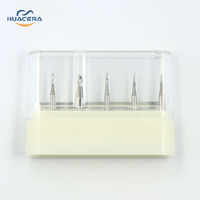 Huacera FG168 pièce à main haute vitesse fraises en carbure de tungstène tige FG pour dentiste polissage des dents clinique dentaire routeur Bits produit