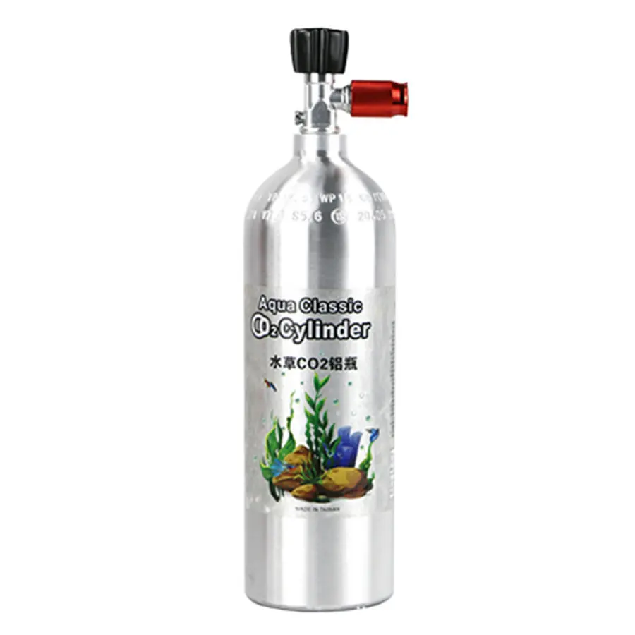 China factory A-1L Aquarium Co2 Cylinder 1L/2L Aquarium Co2 Cylinder