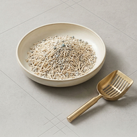 Litière pour chat en tofu et bentonite, agglomération rapide, faible poussière, double désodorisation, biodégradable, sable minéral végétal pour chat