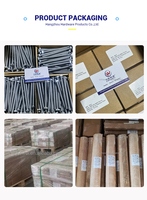 SS304/SS316/904L Stainless Steel Double End Studs Threaded Rods According to DIN 2509 Metric Measurement System