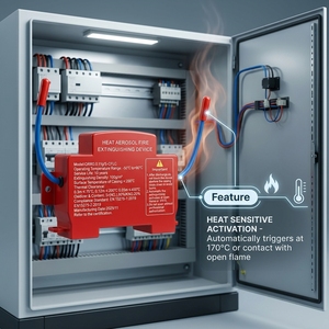 Extincteur automatique à aérosol, dispositif <span class=keywords><strong>de</strong></span> suppression d'incendie automatique à aérosol pour <span class=keywords><strong>la</strong></span> <span class=keywords><strong>distribution</strong></span> d'énergie électrique des véhicules - Product Image 6