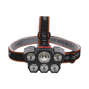 Potente Linterna Frontal Recargable para Pesca, Linterna Frontal LED, Linterna Frontal para Camping, Linterna Frontal para Caza, Linterna Frontal para Senderismo - Product Image 1