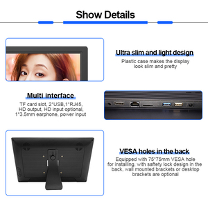 13 Inch Lcd <strong>Ads</strong> Digital Signage Lcd Advertising Media Player With Network Android Wifi Wireless