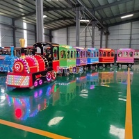 Train sans rails électrique pour enfants, attraction touristique, vente directe d'usine, centre commercial, parc d'attractions