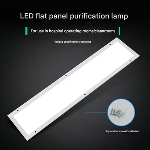 Panneau lumineux <span class=keywords><strong>LED</strong></span> en aluminium pour salle blanche, 60x60 <span class=keywords><strong>cm</strong></span> (2x2 pi, 4 pi), pour éclairage d'hôpitaux et d'ateliers sans poussière - Product Image 3