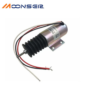 Vanne solénoïde Moons P613-A1V12 24V pour coupure de carburant et arrêt du moteur diesel - Product Image 1