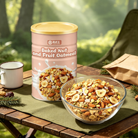 Céréales granola nutritives à l'avoine avec mélange de noix et fruits secs (amandes, cacahuètes, graines de courge) – Vente en gros, marque privée, fournisseur OEM