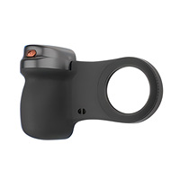 Poignée d'obturateur magnétique Fun Shot de style appareil photo reflex numérique pour iPhone et Android compatible MagSafe avec bouton d'obturateur sans fil détachable