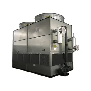 Entrada De Ar Frio Refrigerador De Água Industrial Sistemas De Refrigeração Condensador Evaporativo De Contador De Fluxo