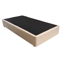 Base de Cama Tapizada Personalizada de Alta Calidad, Base de Cama Tapizada de Madera Tamaño King y Doble para Hotel
