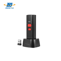 Mini Lector de Códigos de Barras QR 2D Portátil, Sensor CMOS, Interfaz USB, Bajo Precio, Escáner Inalámbrico 2.4G BT, 1 Año de Garantía