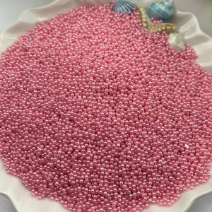 500G 2MM Perles en mousse lâche Mini perles en mousse Accessoires pour boîte cadeau de Noël Nouvel An Perles artificielles scintillantes - Product Image 2